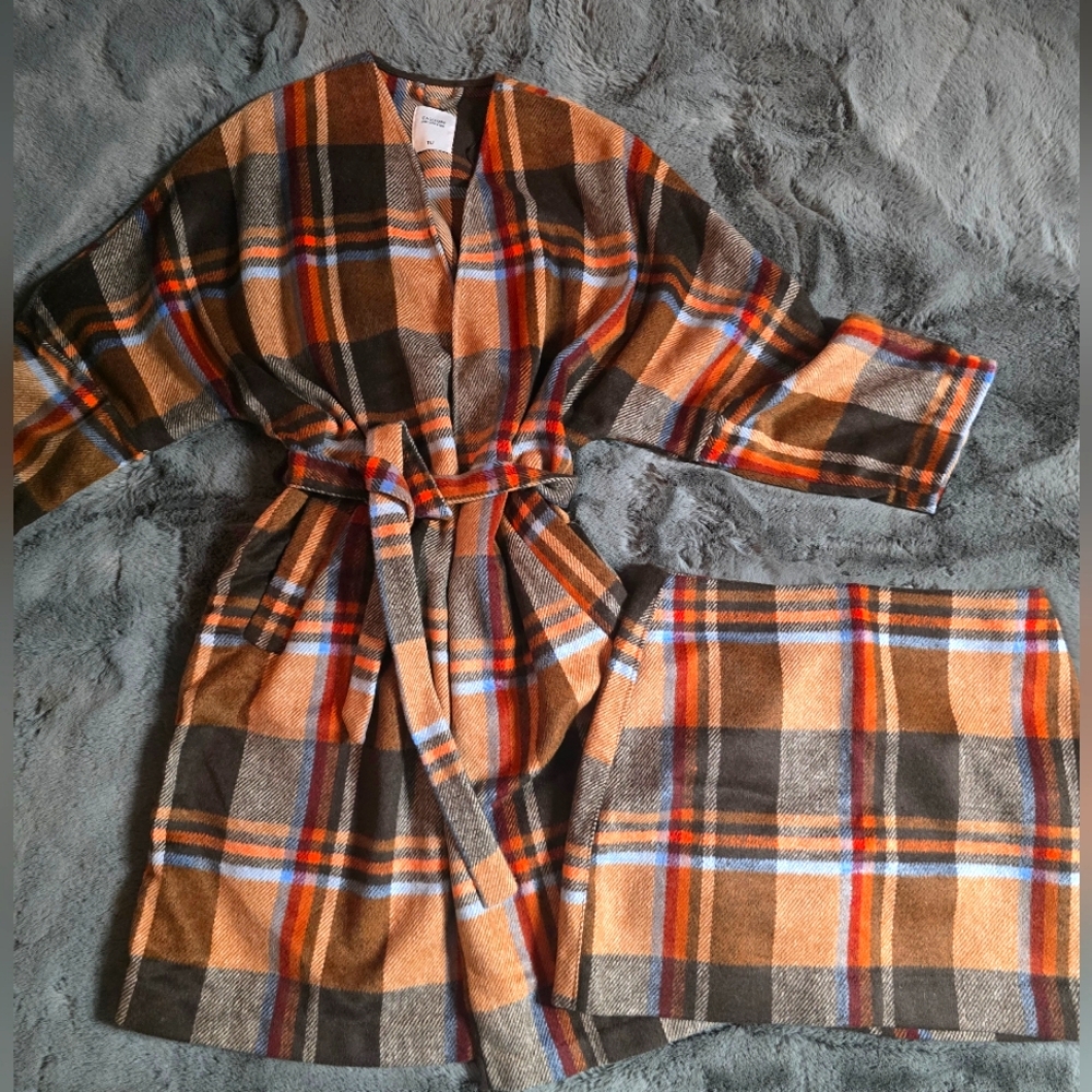 Coat and Skirt Set